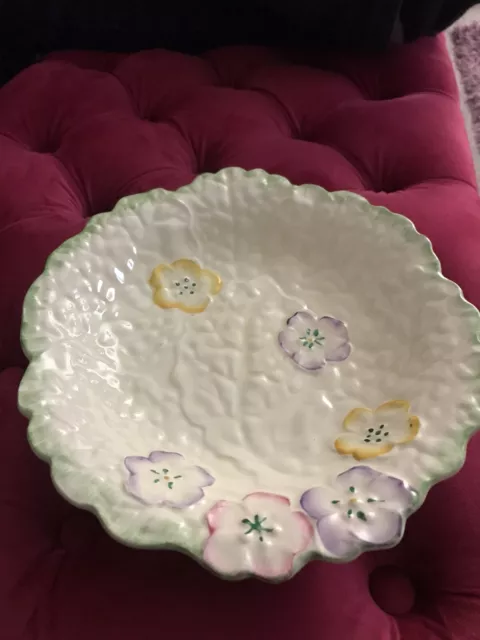 Rare KENSINGTON WARE PLATE KPB FLORAL PANSIES DESIGN VGC SEE PICTURES no.2023