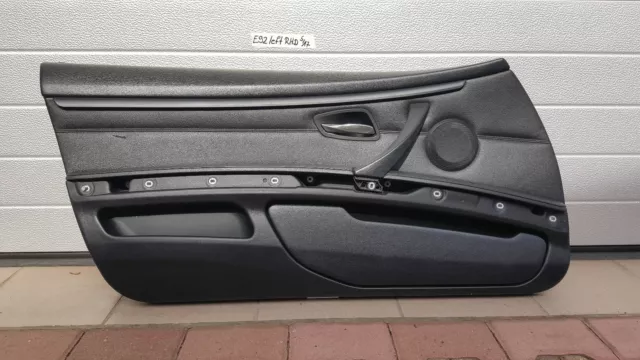 BMW E92 E93 english Tür Verkleidung RHD left Door Card Cover Panel Trim leather