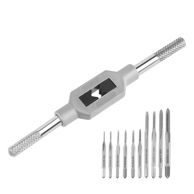 Taraud À Filet Droit 5/16-24 UNF - 2 Pièces HSS 6542 - Pour Machine à Tarauder, Perceuse, CNC