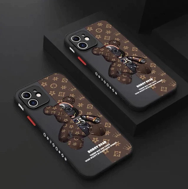 Luxus süße Bär Handyhülle für iPhone 14 Plus 13 12 11 Pro Max 13Pro 12Pro 7 8