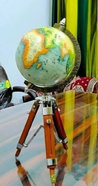 World globe on sale bedside lamp