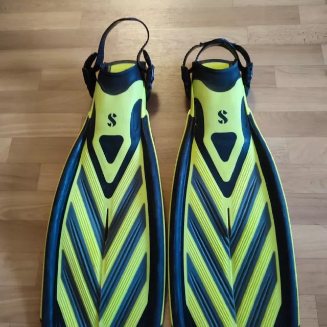 Taucherflossen Geräteflossen Scubapro Twin Speed Splittfins Größe M-L