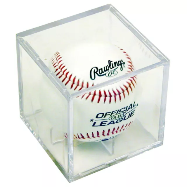 ULTRA PRO BASEBALL CUBE,  baseball display case clear NEW protection holder