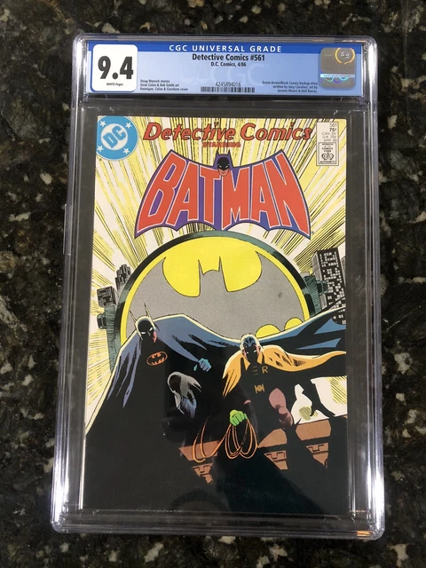 Detective Comics 561 CGC 9.4 1986 Batman Robin - BUY 1, GET $14 OFF Any 2 Slabs
