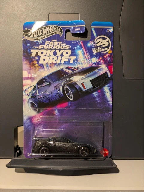 Hot Wheels FAST AND FURIOUS Tokyo Drift Auto NISSAN 350Z CUSTOM - Modèle Die Cast Scala 1:64 - longueur 7cm - JKX05