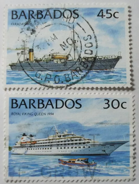 Briefmarken BARBADOS gest.