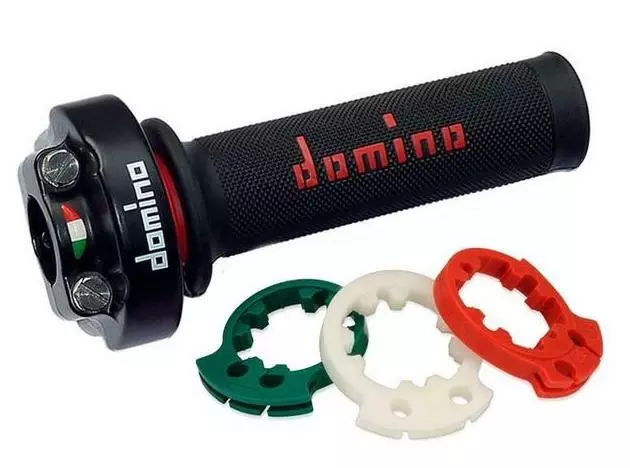 Domino XM2 schnell wirkende Drosselklappe - mit Griffen - Farbauswahl