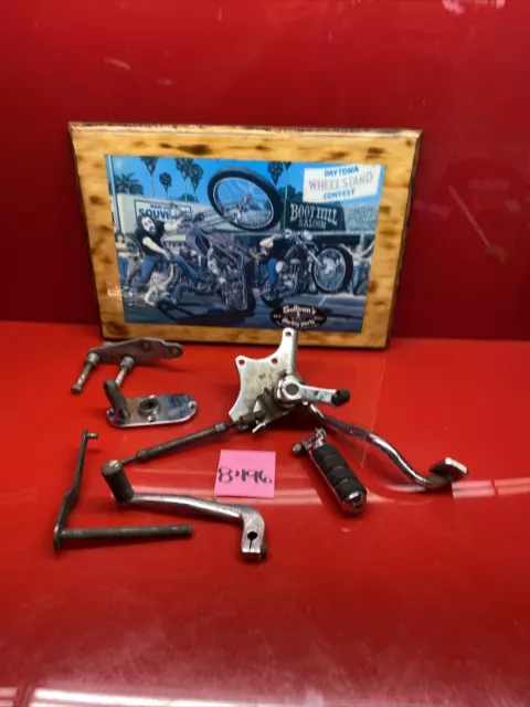 Shovelhead Harley Mid Control Brake Foot Peg Mount Chopper Fx Shovel Superglide Shovelhead Harley Mid Control Brake Foot Peg Mount Chopper Fx Shovel Superglide