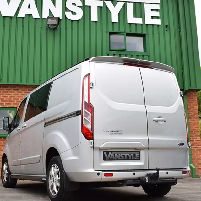 Ford Transit Custom 12-23 Rear Twin Barn Door Spoiler Quality Pu Not Cheap Grp 2