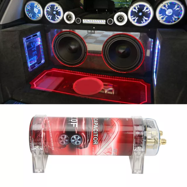 2 Farad Car Capacitor Digital Audio System Power Capacitor With Voltage Display 3