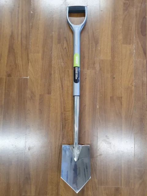 Draper Budget Stainless Steel Spade - Metal Detecting - DETECNICKS LTD