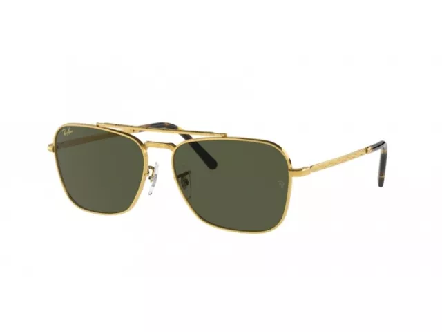 Ray-Ban Lunettes de soleil RB3636 NEW CARAVAN  919631 Or vert Unisexe