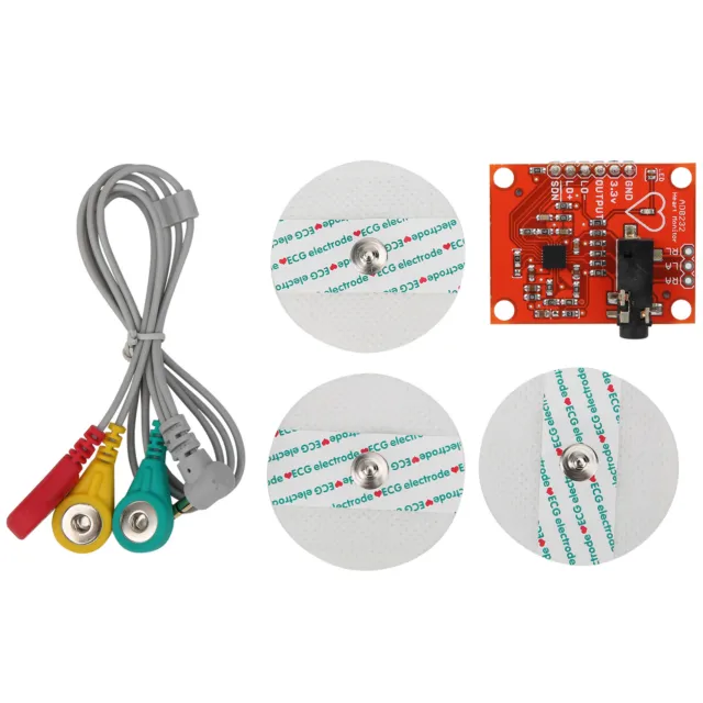 AD8232 Board  Measurement Kit Sensor Module Monitoring Pulse Heart Signal