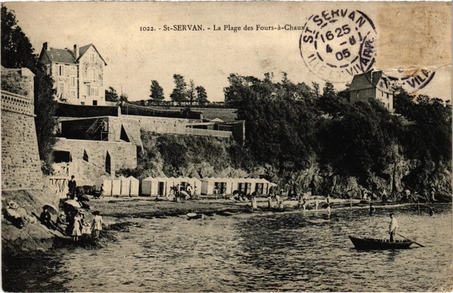 Carte Postale Ancienne Louverné (53) - Fours à Chaux De La Vannerie - Scène De Vie 1900