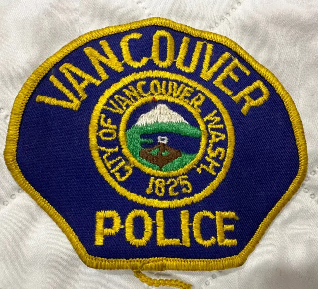 Vintage Vancouver Police Washington Patch New