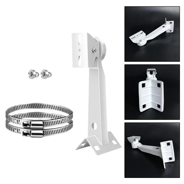 Support De Montage Antenne Extérieur Réglable - Mât Étanche Pour Caméra, Pont WiFi, Installation Murale Ou Poteau