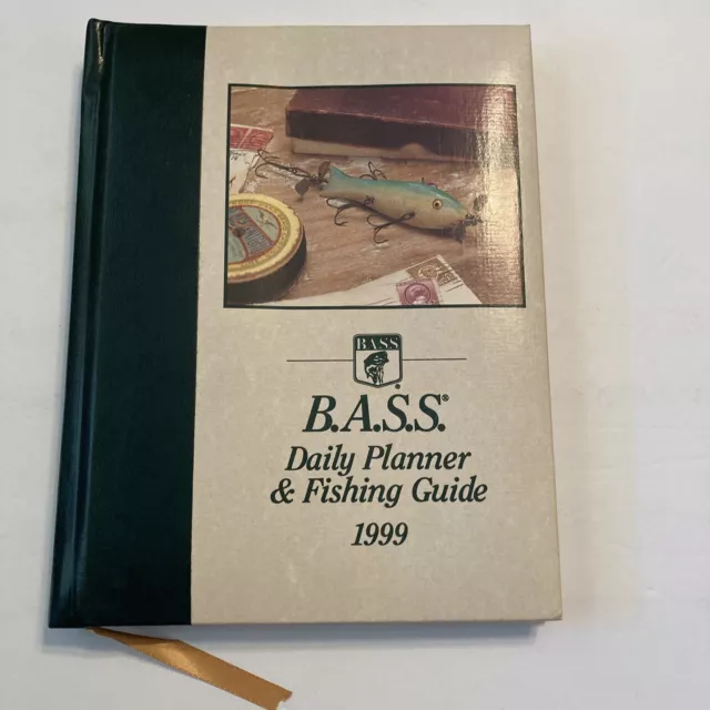 BASS DAILY PLANNER & Fishing Guide 2007 Hardcover $7.16 - PicClick