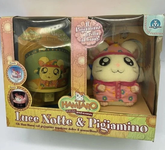 Hamtaro Luce notte e Pigiamino Giochi Preziosi nuovo vintage Bijou Pigiamino