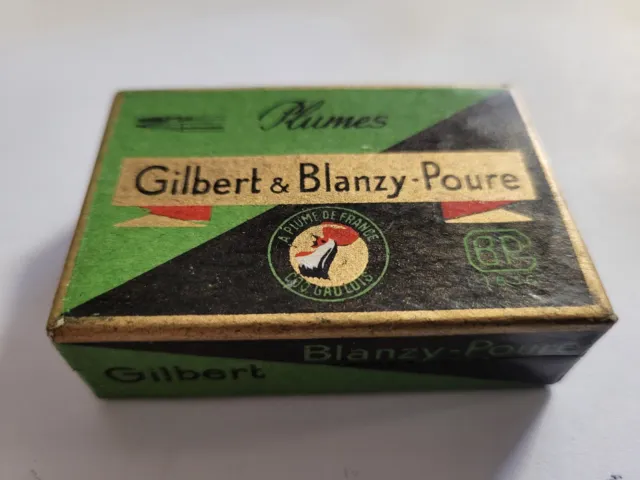 Boite de Plumes Gilbert Blanzy Poure N° 4702 Neuve Scellée