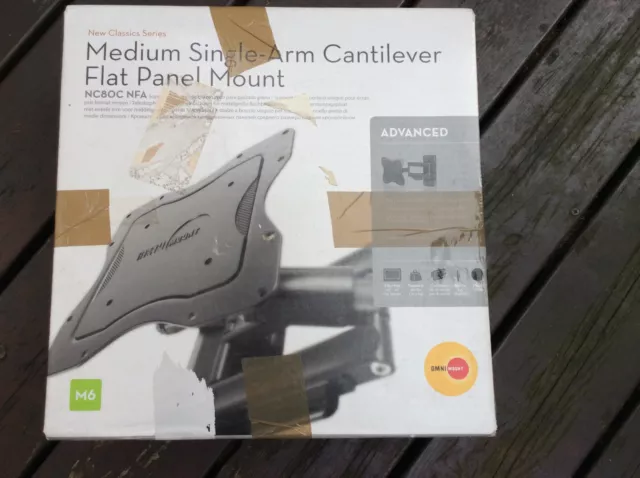 OmniMount Cantilever Mount NC80C NFA (Medium single arm) 23"-42" panels
