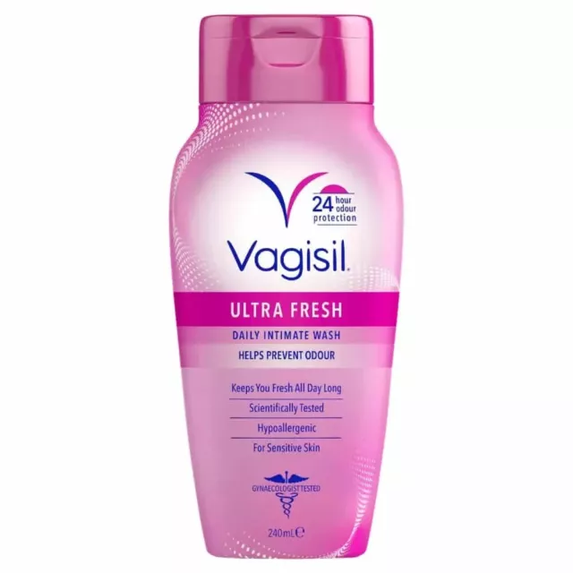 Vagisil Fresh Plus Daily Intimate Wash 240ml - Intimate Odour Control Protection