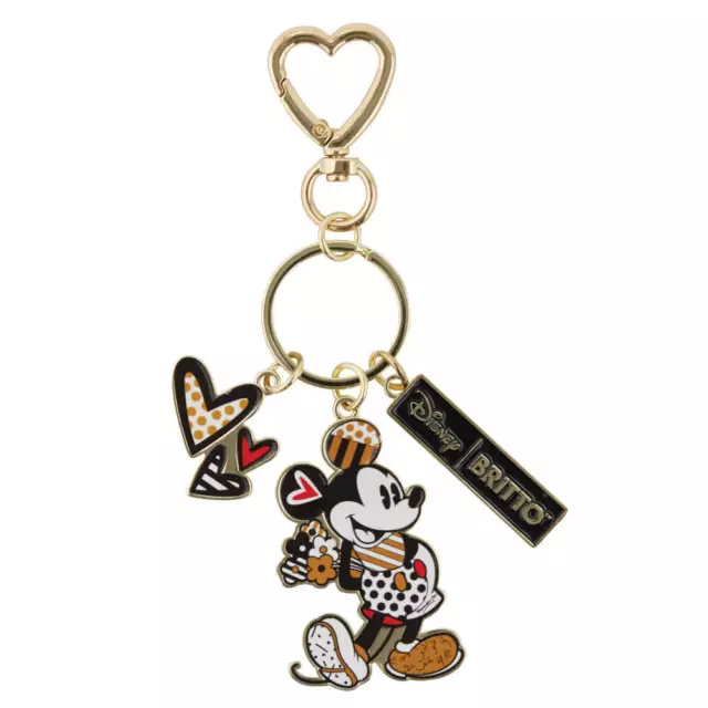 Disney Britto - Mickey Mouse, Key Chain, Midas Collection, Disney 100th Anniv...