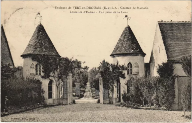 CPA Environs de VERT-en-DROUAIS - Chateau de Marsalin (33509)