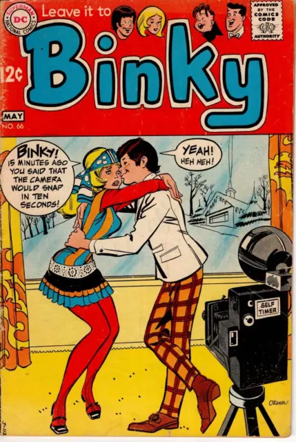 Leave It To Binky #66 1969 VG