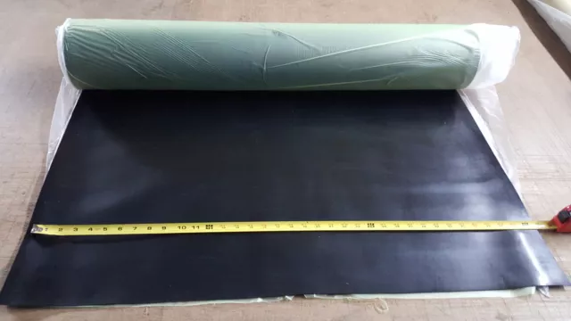 NEOPRENE RUBBER ROLL 1/8THK X 36" WIDE x 25 ft LONG  60 DURO +/-5