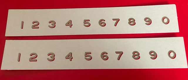 Waterslide Transfers For HO OO Scale OO Gauge Waterslide Decal Sheets – Letters, Numbers & Symbols For Model Railways Decals Letters - Foto 2