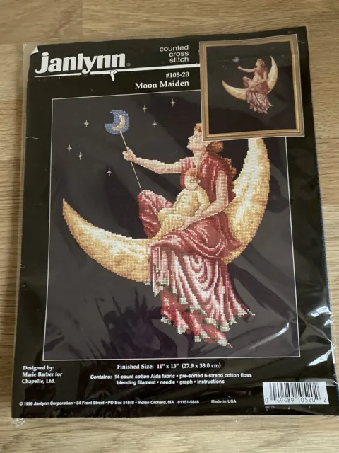 Janlynn - Moon Maiden - gezähltes Kreuzstich-Set - komplett