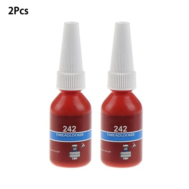 2Pcs 10ml Metal Threadlocker Adhesive Fast Fixing Medium Strength Sealant