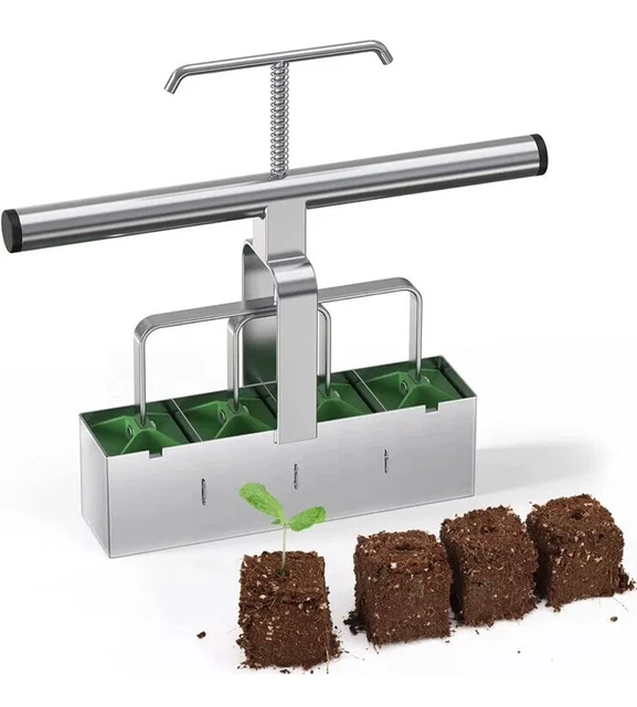 Soligt Soil Blocker 4cell Seed Starter
