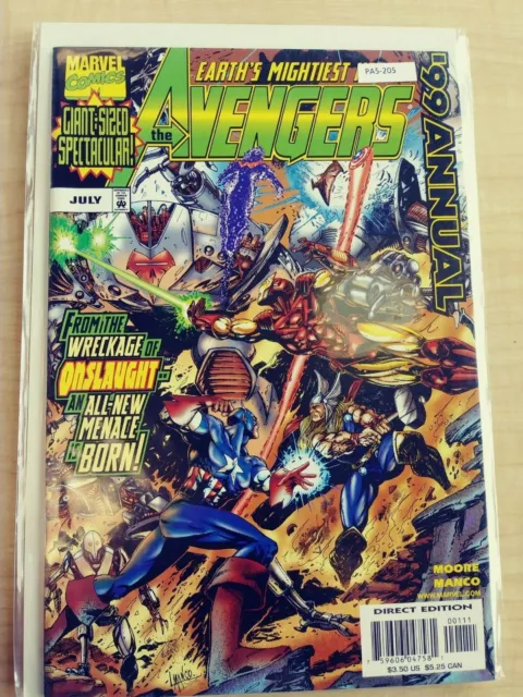 Avengers vol.3 Annual 1999 High Grade 9.4 Marvel Comic Book PA5-205
