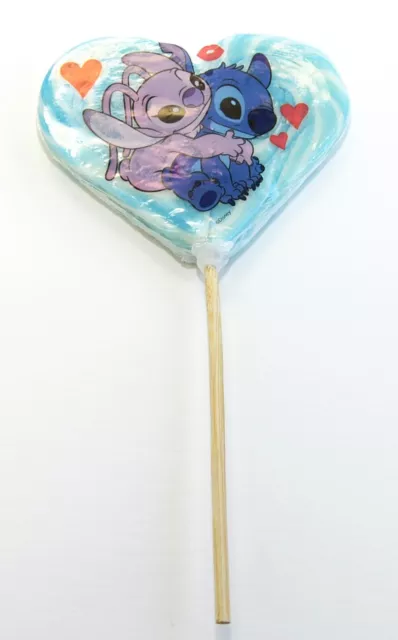 Disneyland Paris Stitch and Angel Large Lollipops