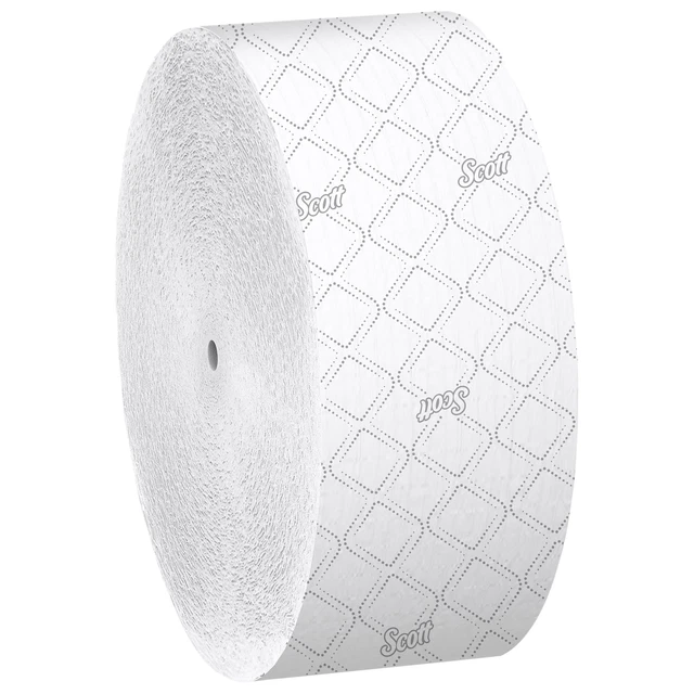 Bath Tissue Roll,2-Ply,Coreless,3-7/8"x1150', 12/CT,White