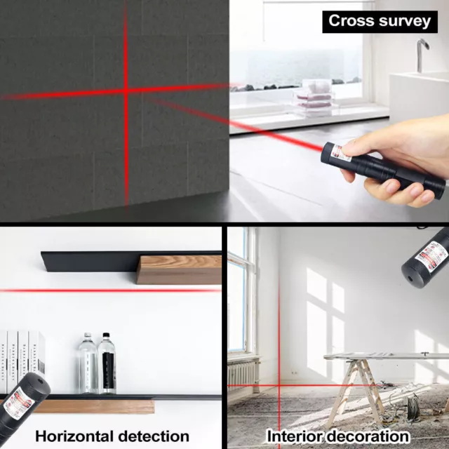 Small Handheld Laser Pointer Pen Level Leveling Line Cross line Infrared Lazer