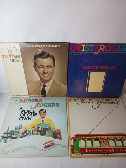 MISTER ROGERS SINGS For Those Times When LP Vinyl Record Vtg Mr