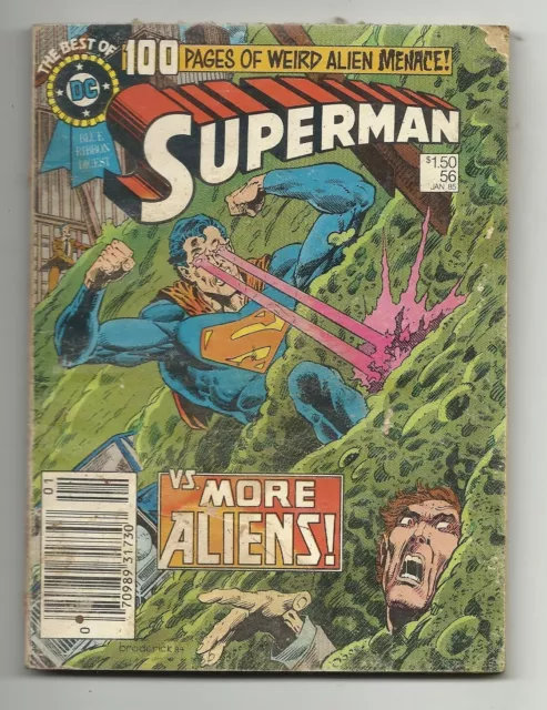 Best of DC Blue Ribbon Digest #56 - Superman vs. More Aliens - FR/GD 1.5