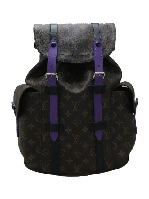 Louis Vuitton Christopher Mm/Rucksack/Pvc/Brw/Monogram/M46272 Bag