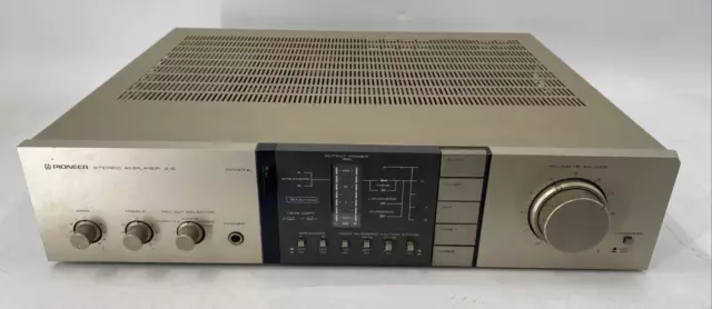 PIONEER A-6 STEREO AMPLIFIER  Tested!   EB-15445