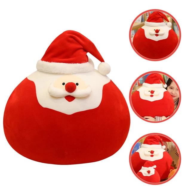 Peluche Cuscino Decorazione Stanza Natale Babbo Natale Ornamenti Carino