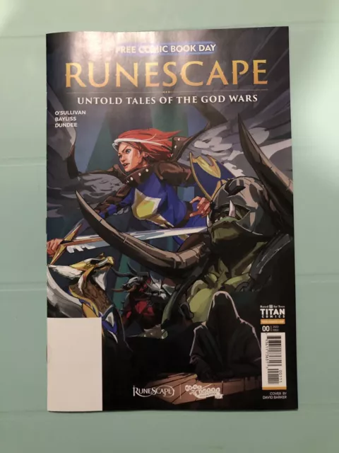 Runescape Untold tales of the God Wars #0 FCBD Titan 2023 – Ultimate Comics