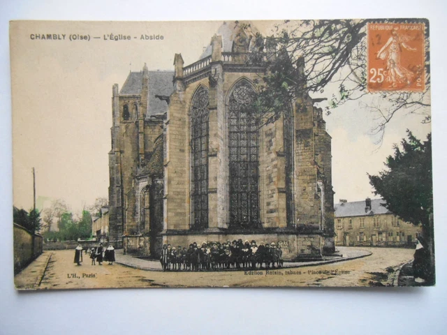 CPA "Chambly - L'église - Abside"