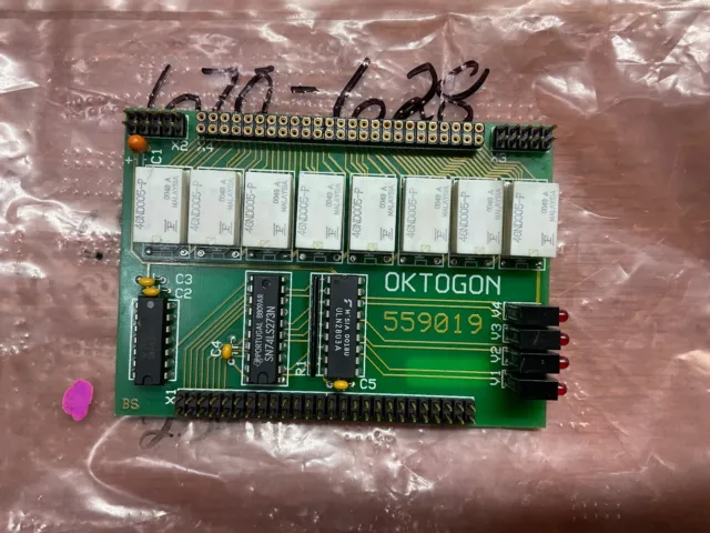 New Octogon Pc Systems Relay Card 559019