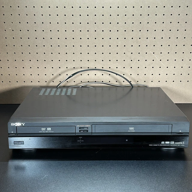 SONY RDRVX555 VCR DVD Combo Recorder Upconversion HDMI No Remote