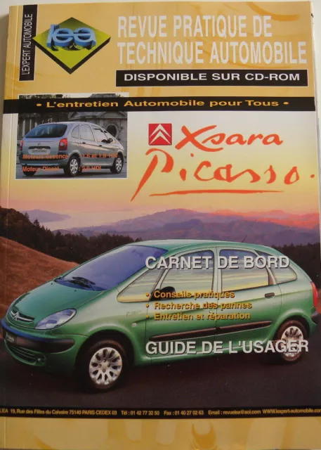 revue technique automobile RTA neuve Citroën XSARA PICASSO n°388