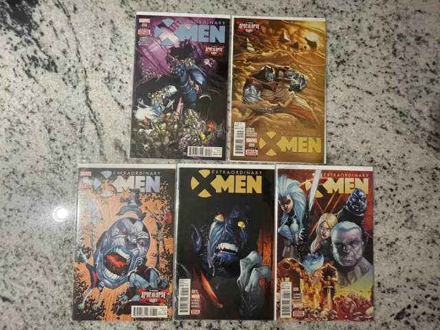 5 Extraordinary X-Men Marvel Comic Books # 6 7 8 9 10 NM 1st Prints 17 J824