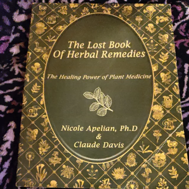 🔥The Lost Book of Herbal Remedies  (Paperback with Color Pictures) 2021🔥