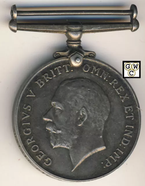 Canada WWI War Medal Named To 3031310 PTE. M. DALEY 75 Btn.-CAN.INF. (OOAK) 2